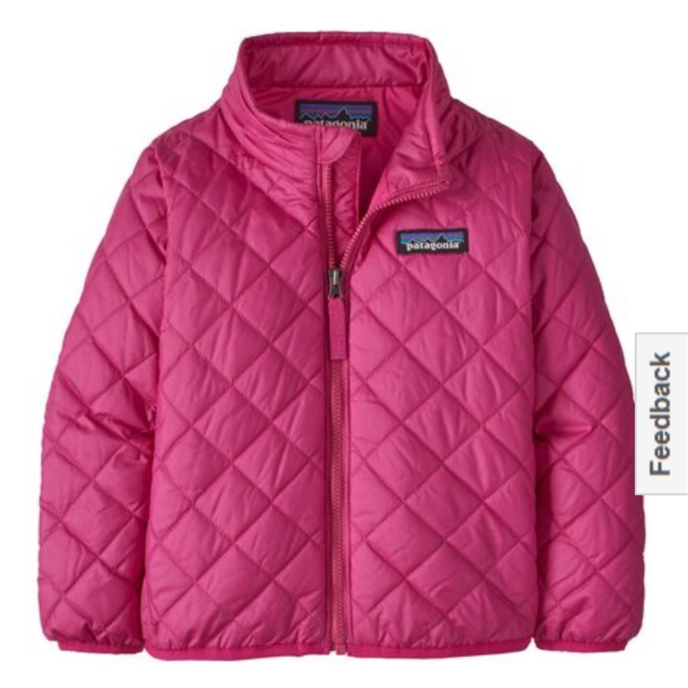Patagonia “Nano Puff” quilted jacket- pink